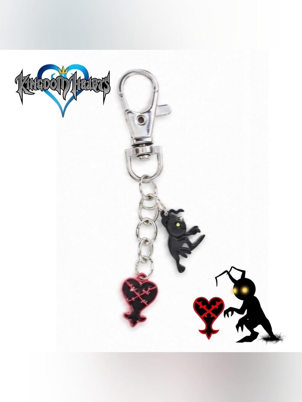 Kingdom Hearts Heartless Keychain